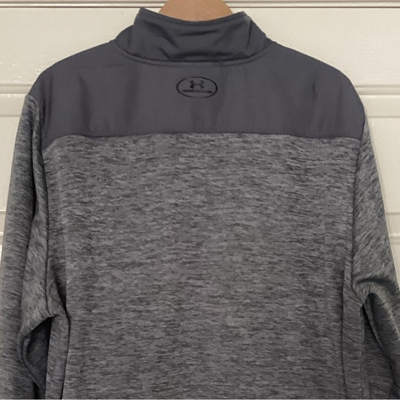 Men”s Jacket Gray Under‎ Armor Cold Gear Zip Up Size XXL - Picture 4 of 10
